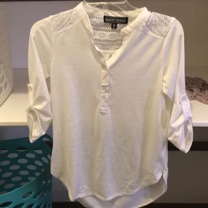 White top with design